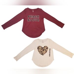 NWOT Shirt bundle Member's Mark Girls Favorite Tee graphic design tops